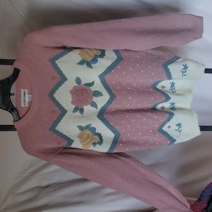 Vintage alfred dunner sweater size medium